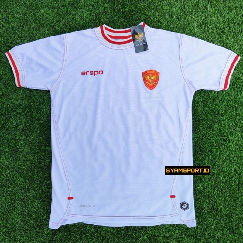 LOKAL PUTIH Latest Indonesian National Team Away Jersey 2024 Local ...