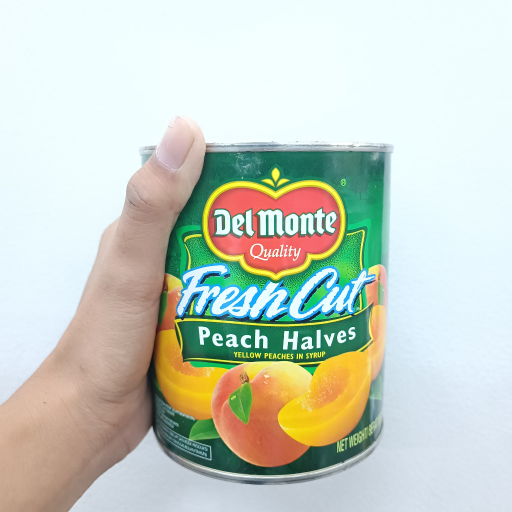 Delmonte Peach Halves Del Monte Peach Halves Delmonte Peach Cans