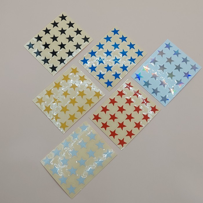 Star STICKER STICKERS CONTENTS OF 20 | Shopee Malaysia