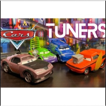 Disney Cars Brand Mattel - Tuners (Boost, DJ, Wingo, Snot Rod) | Shopee ...