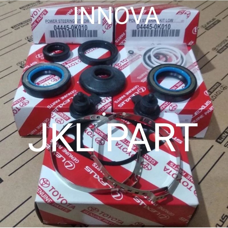 SEAL KIT RACK POWER STEERING KIT BOTTOM TOYOTA KIJANG INNOVA 04445 ...