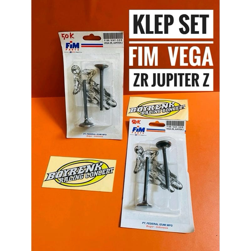 VALVE SET / VALVE UMBRELLA / VALVE SET JUPITER Z VEGA ZR FIM_BOYRENK ...