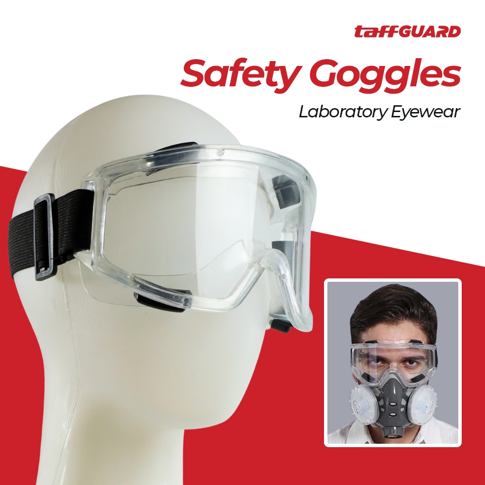 TaffGUARD Safety Goggles Work Laboratory Eyewar | Shopee Malaysia