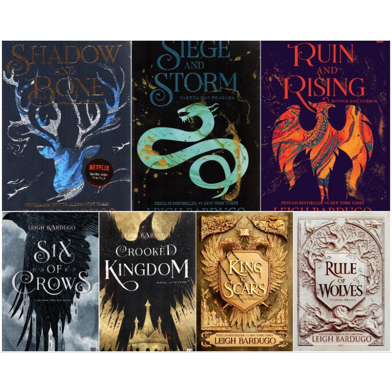 (POP Kpg) (Original, Seal) Novel Shadow and Bone; Siege and Storm; Run ...