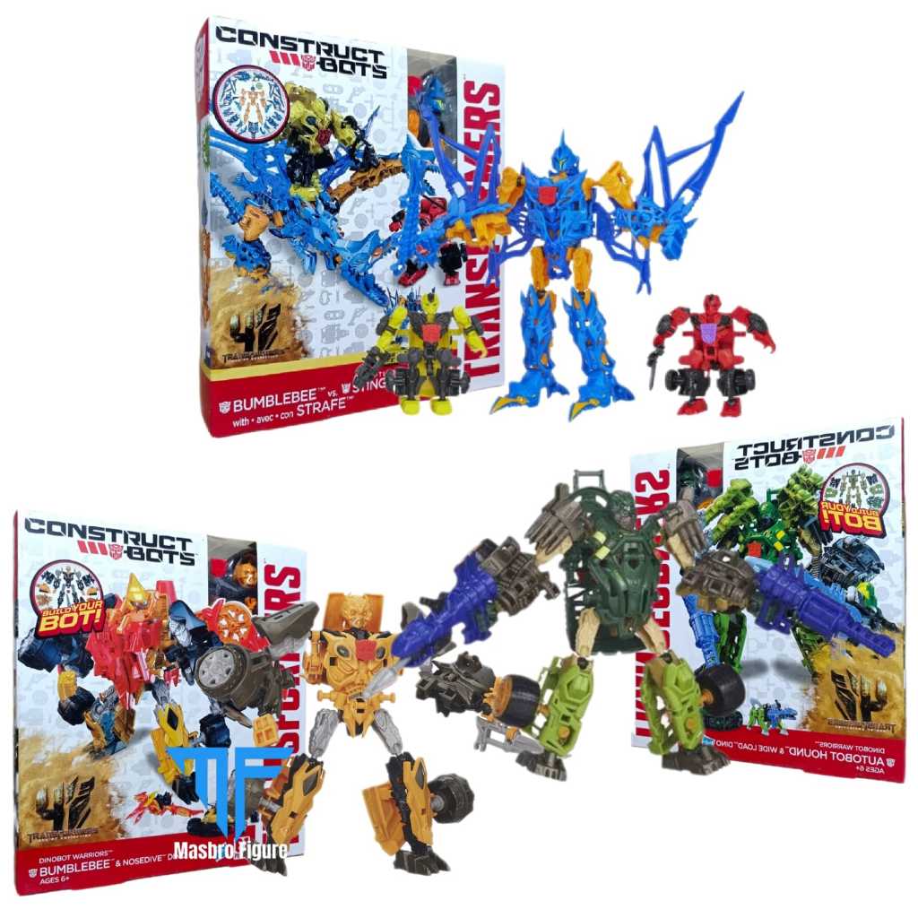 Action Figure Hasbro Transformers Age Of Extinction Construct-bots ...