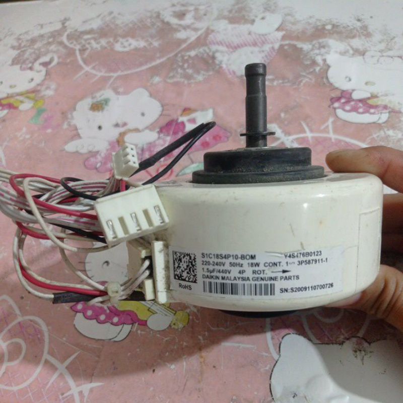 dynamo-motor-fan-ac-daikin-malaysia-ftp15-35av14-original-shopee-malaysia