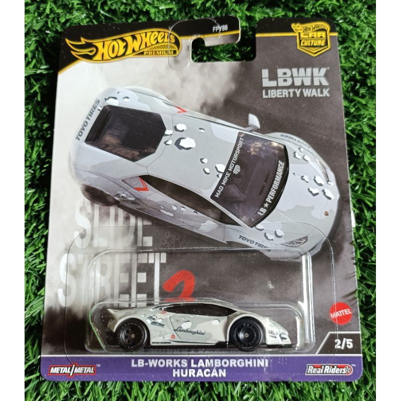 Hot Wheels Lb- Works Lamborghini Huracán Coupé Color Blanco - Foto 6