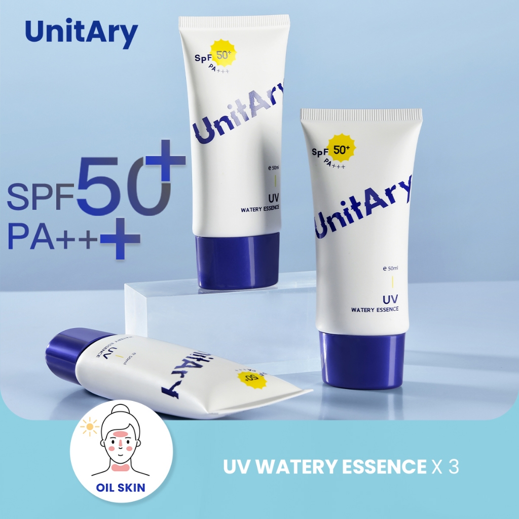 UNITARY UV Watery Essence Multi Package SPF 50+ PA++++ 50ml | Shopee ...