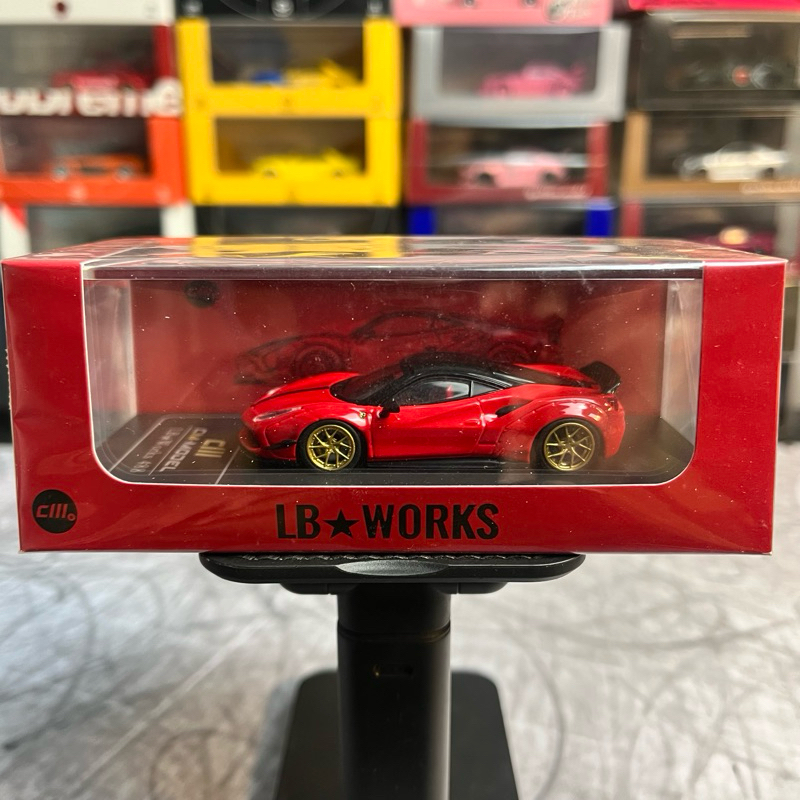 Cm MODEL Ferrari 488 GT LBWK Liberty Walk Red | Shopee Malaysia