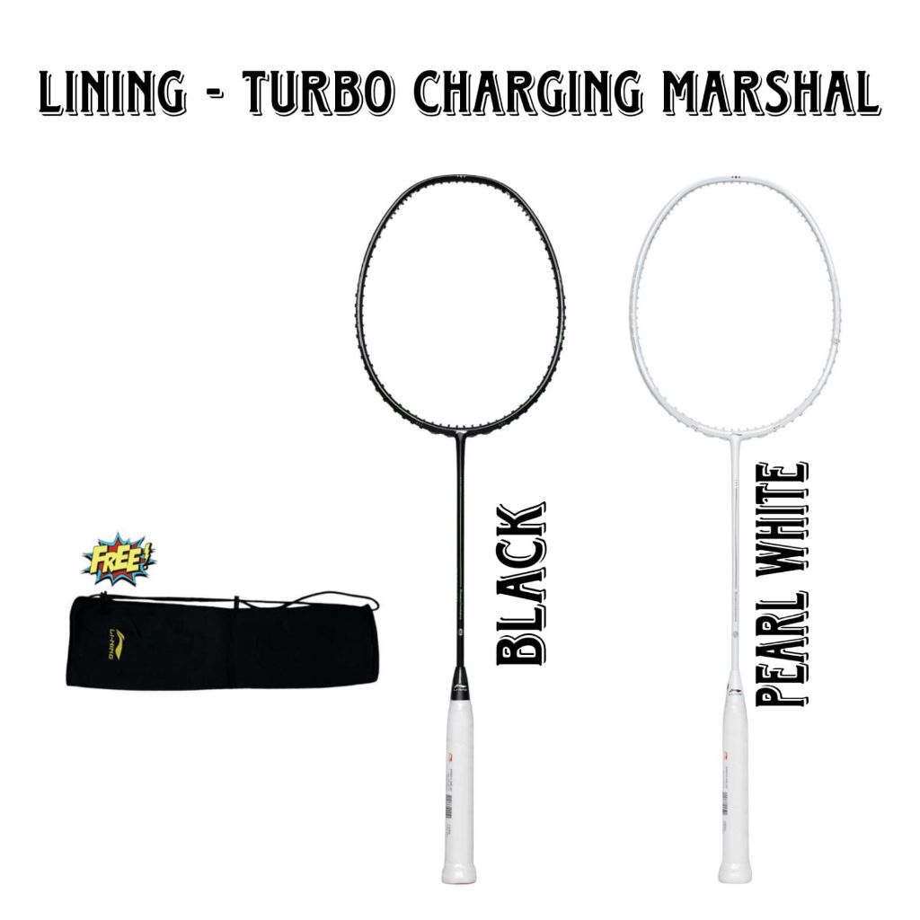 New Original Lining Turbo Charging Marshal Racket | Shopee Malaysia