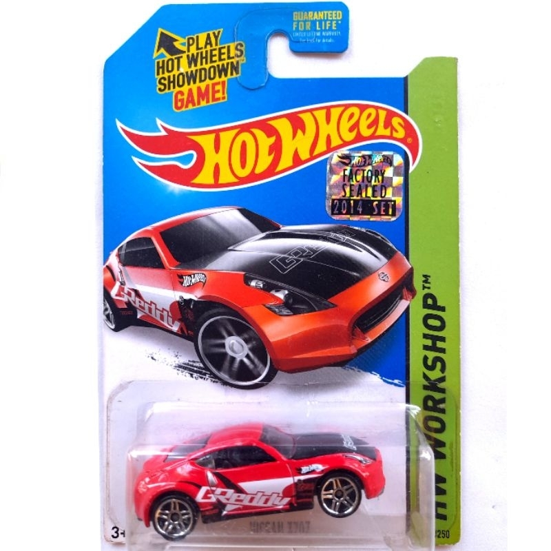 Hot Wheels Nissan 370Z Greddy Red | Shopee Malaysia