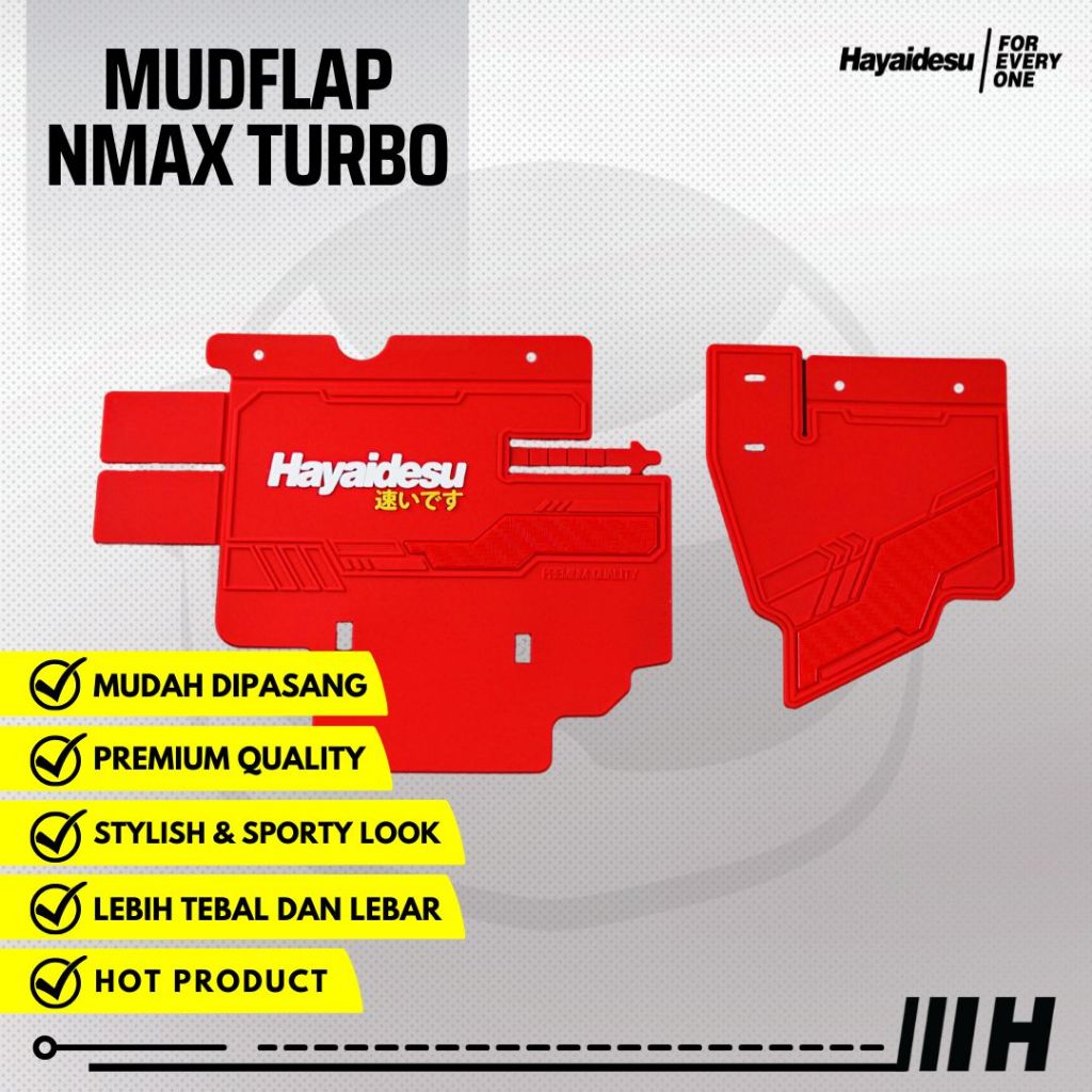 Yamaha Nmax Turbo Mud Flap Motorcycle Mud Retainer Hayaidesu Shopee Malaysia