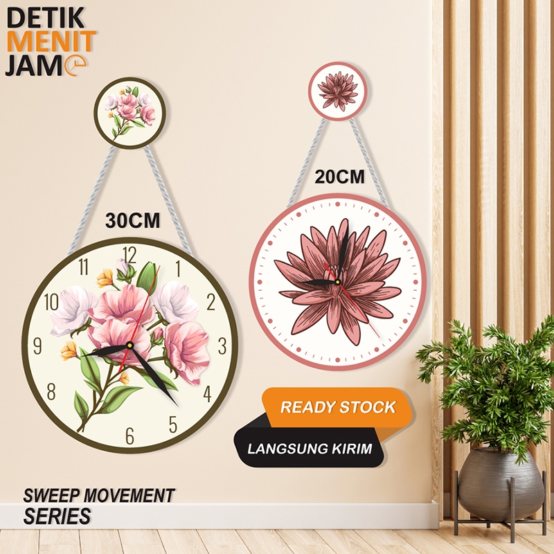 HIASAN DINDING 20cm WALL CLOCK UNIQUE HANGING ARTIST WALL DECORATION