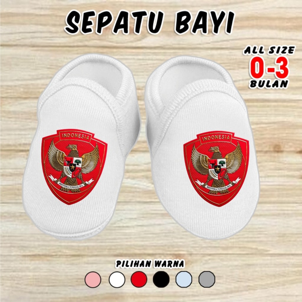 Indonesian National Team Baby Soccer Shoes Garuda Soccer Baby Shoes Newborn Accessories Clothing Sets For Toddlers Cute Costume Photo Photoshoot Hampers Gifts Newborn Gifts Unisex Boys Girls Boys 0 3 ...