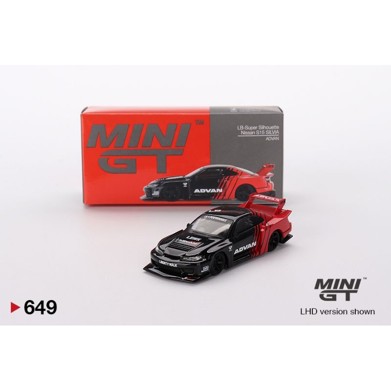 Mini gt lbwk Nissan S15 Silvia advan mini gt advan | Shopee Malaysia