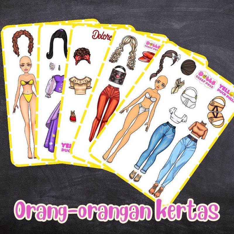 Bp-bp an BARBIE SCHEDULE PEOPLE DISASSEMBLY KAMADE PAPER DOLL PAPER ...