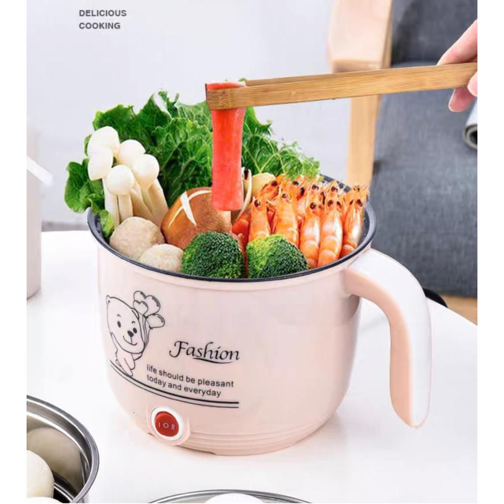 HOT PRODUCT INDOLINE - MULTIPURPOSE ELECTRIC POT 1.5L - ELECTRIC FRYPAN ...