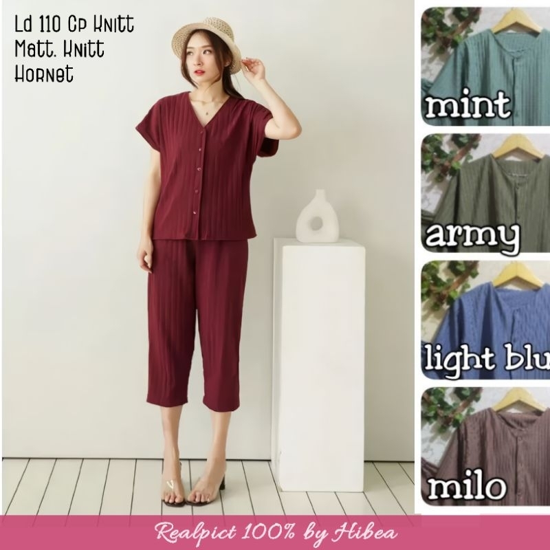 Ld 110 cp knit hornet premium/Short Sleeve knit Suit/one set cp knit ...