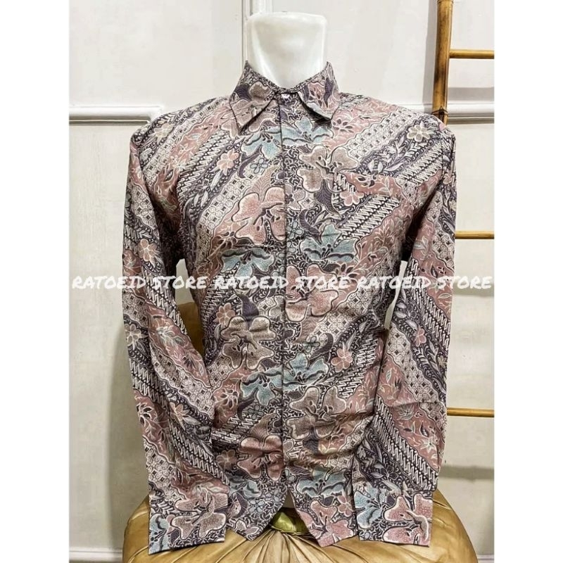 Kemeja Men S Long Sleeve Batik Shirt Premium Batik Shirt Men S Batik Shirt Soganid Store Batik