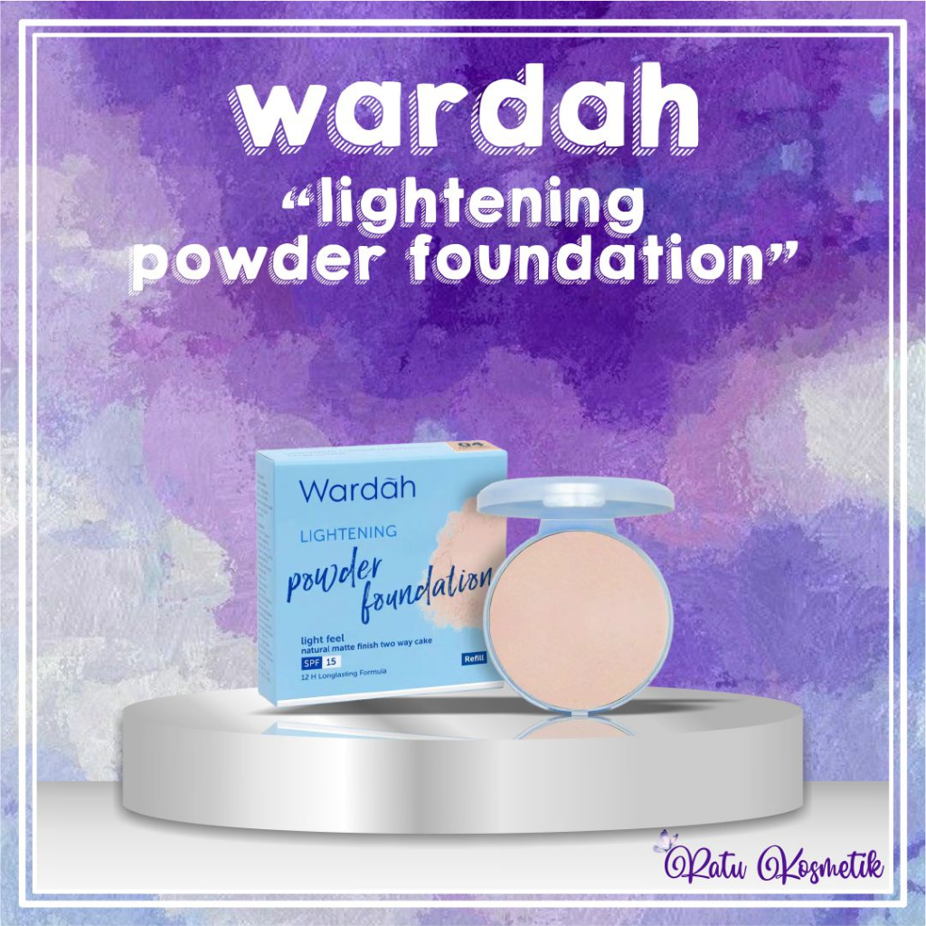 RATU Wardah Lightening Powder Foundation Two Way Cake Full Size