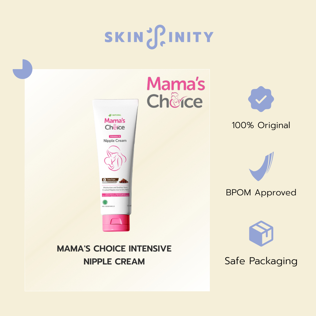 Mama's Choice Intensive Nipple Cream (Halal & Food Grade Blister