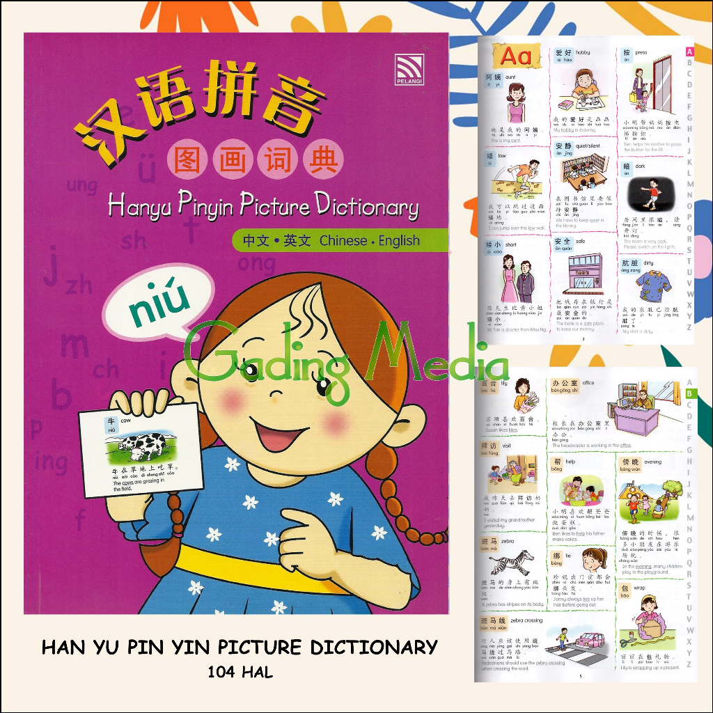Han YU PIN YIN PICTURE DICTIONARY | Shopee Malaysia