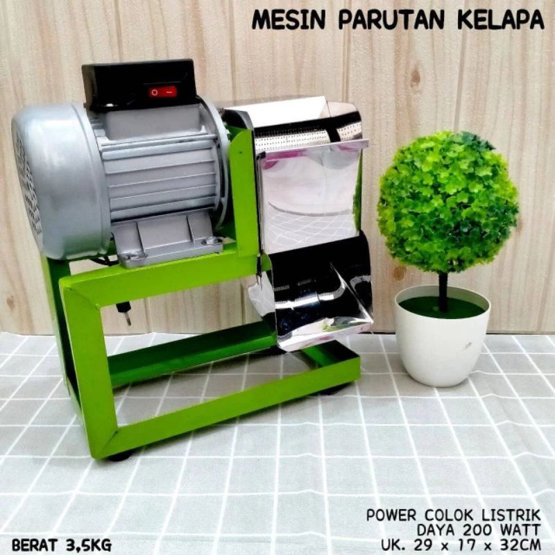 MESIN MINI ELECTRIC MACHINE WITH REGULAR COCONUT GRAINER | Shopee Malaysia