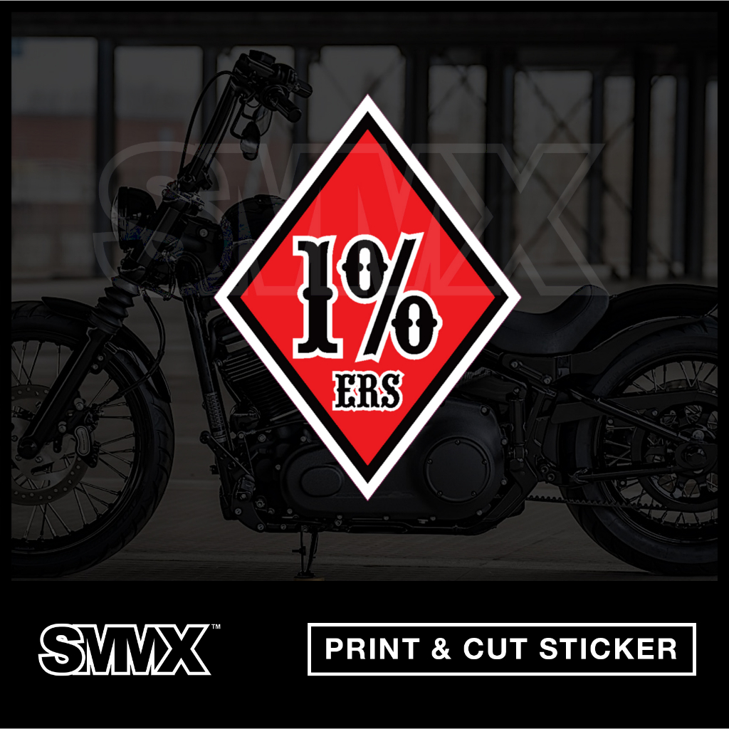 Sticker Sticker 1% one percent | Shopee Malaysia