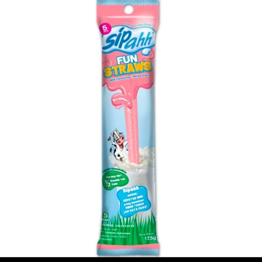 Sipahh Straws Fun Straws Contents 5/Straws sipahh Flavor Contents 5