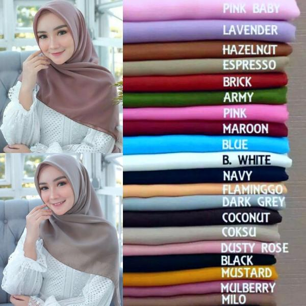 Rectangular Hijab/Bella Square Hijab/Paris Hijab In Various Color