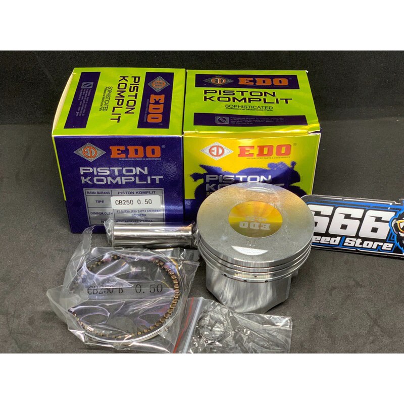 Piston For tiger Brand edo racing CB250 uk 66 Or ov 0.50 pin 15mm Shopee Malaysia