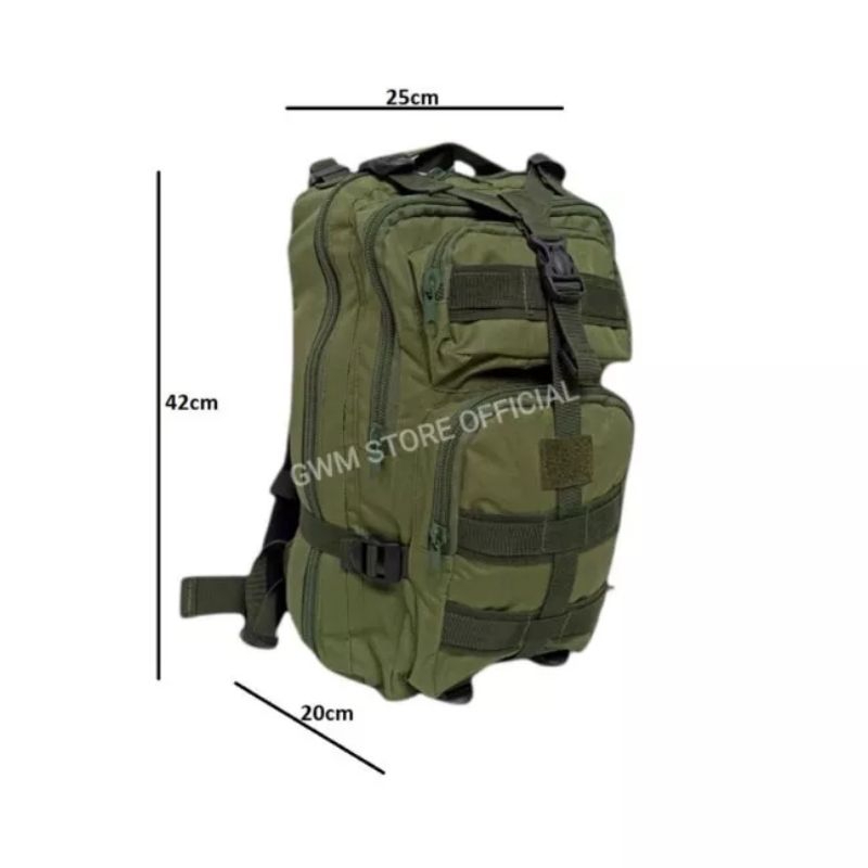 Lebanese Tactical Army 25l Backpack Shopee Malaysia