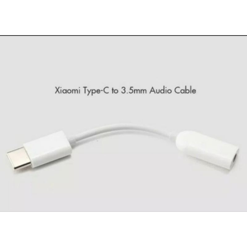 Adapter Converter Converter Converter Xiaomi Type C to 3.5mm Audio Jack
