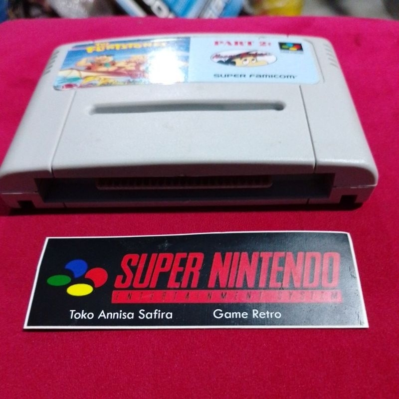 The Flintstones Cassette super Nintendo | Shopee Malaysia