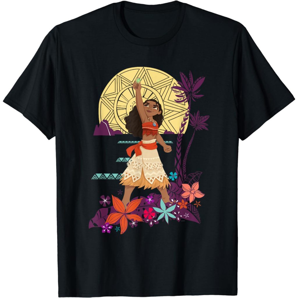 Princess Moana Heart of Te Fiti T-Shirt Fashion Clothing Tops Boys ...