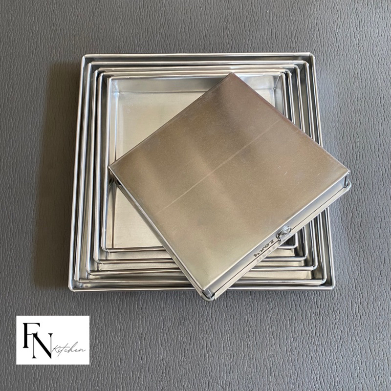 4 cm tall square baking pan | SQUARE PANS | BROWNIES PAN | Roll cake ...