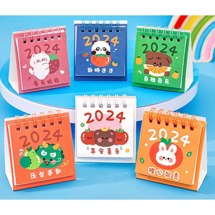 Atm. Medan Desk Calendar 2025 Cartoon Motif/Desk Calendar Shopee Malaysia