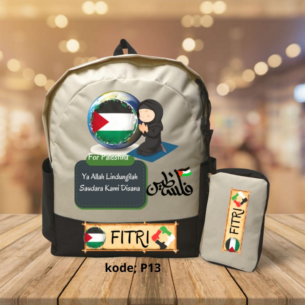 Kindergarten/primary School Children's School Bag Palestinian Concept ...