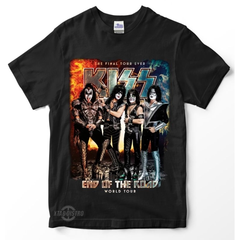 Kaos KISS JAPAN Premium tshirt KISS DESTROYER HnM h m kaos kaos band oversize tshirt Shopee Malaysia