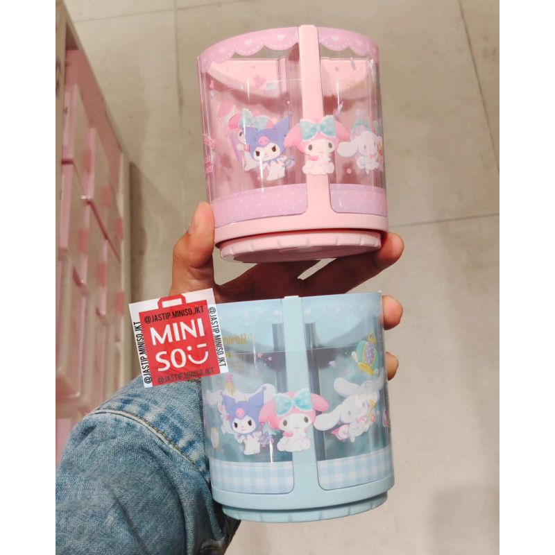 Miniso x SANRIO SANRIO Swivel Pencil Holder/Character Rotating Pen Holder My Melody, Cinnamoroll
