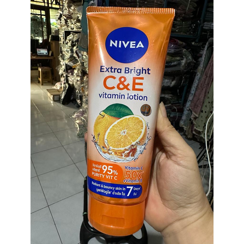 Nivea Extra Bright C&E Vitamin Body Lotion 320mL Twinpack made in
