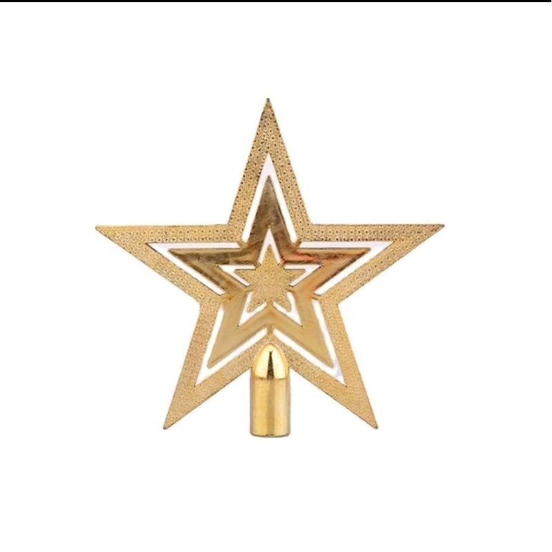 Star CHRISTMAS Tree Decorations/Star CHRISTMAS Tree Decorations/Plastic