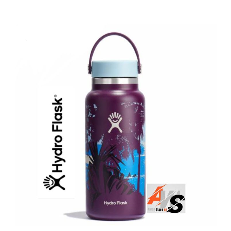 Hydro FLASK LIMITED EDITION WIDE MOUTH FLEX CAPEGGPLANT(32OZ