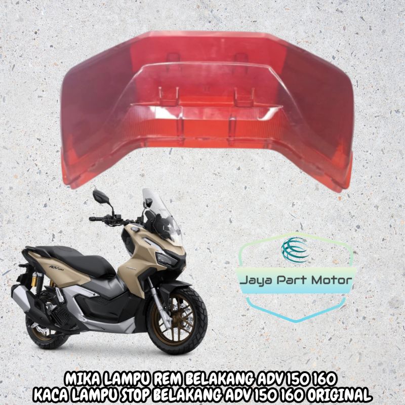 MERAH Mika stop rear light for honda adv 150 160 250 Original Red/Clear ...