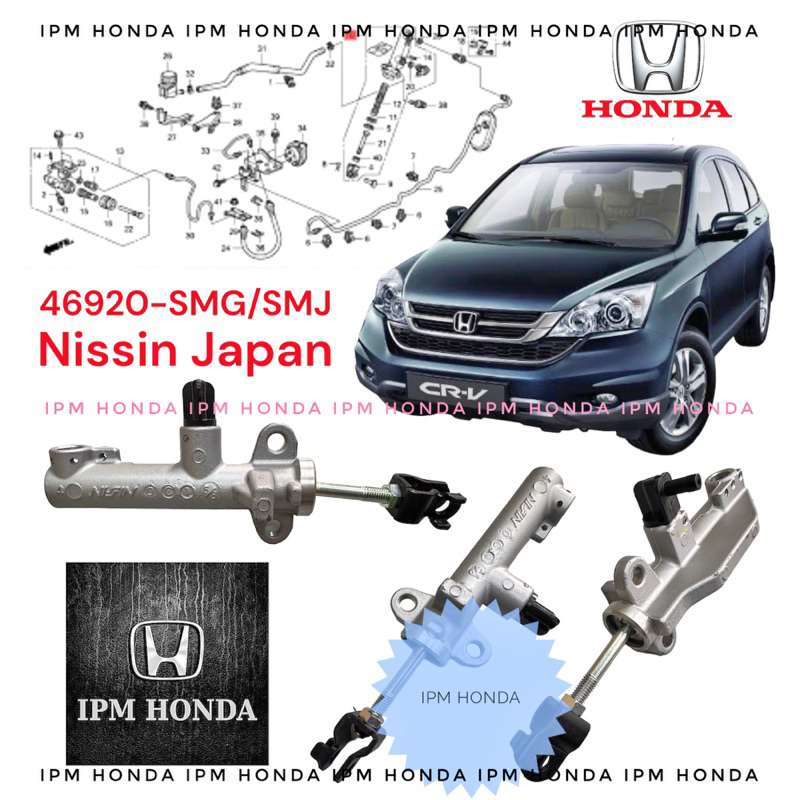 46920 SMG Nissin Japan CM Clutch Master Cylinder Assy Master Manual