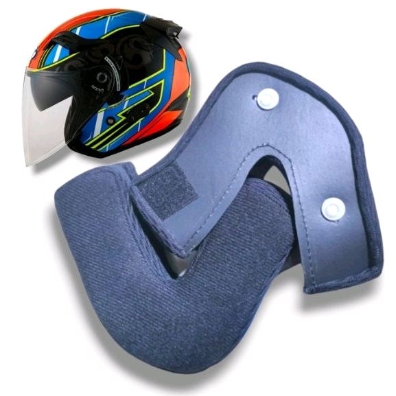 Open Venom KYT Cheek Foam Padding Helmet KYT Venom Open half face