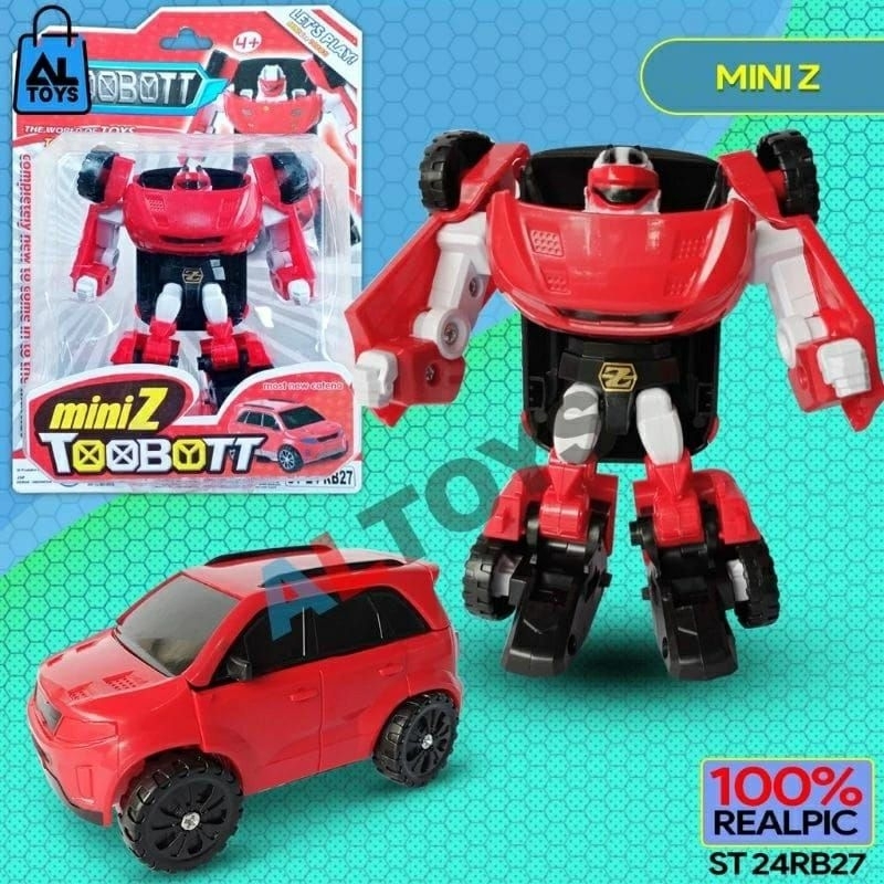 2in1 tobot Transformer Robot Car Toy/Helicopter/Airplane/Excavator ...