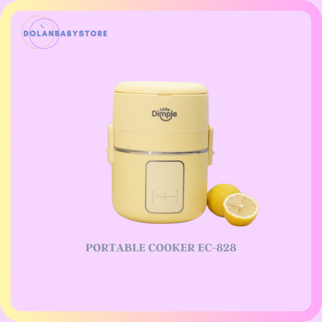 Little Dimple Portable Cooker EC-828 | Rice Cooker | MPASI Cooker ...