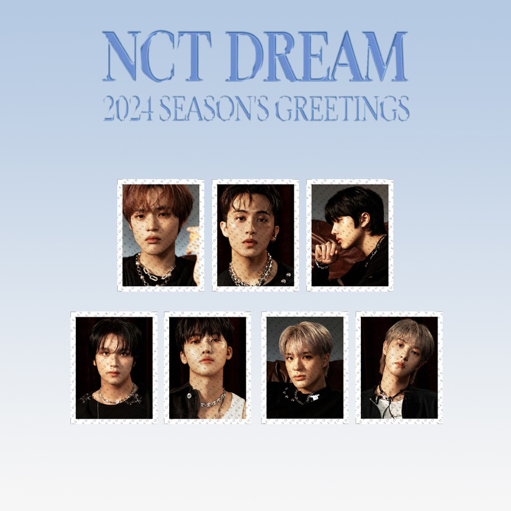 Sm SEASON'S GREETINGS 2024 ID PHOTO SET (Booked) Exo Aespa Riize Wayv Nct DREAM Nct