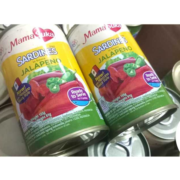 Mamasuka Sardines Jalapeno Sardines Jalapeno Sauce Shopee Malaysia